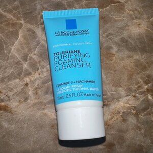 NEW! LAROCHE-POSAY Toleraine Purifying Foaming Cleanser 15 mL (Normal-Oily Skin)